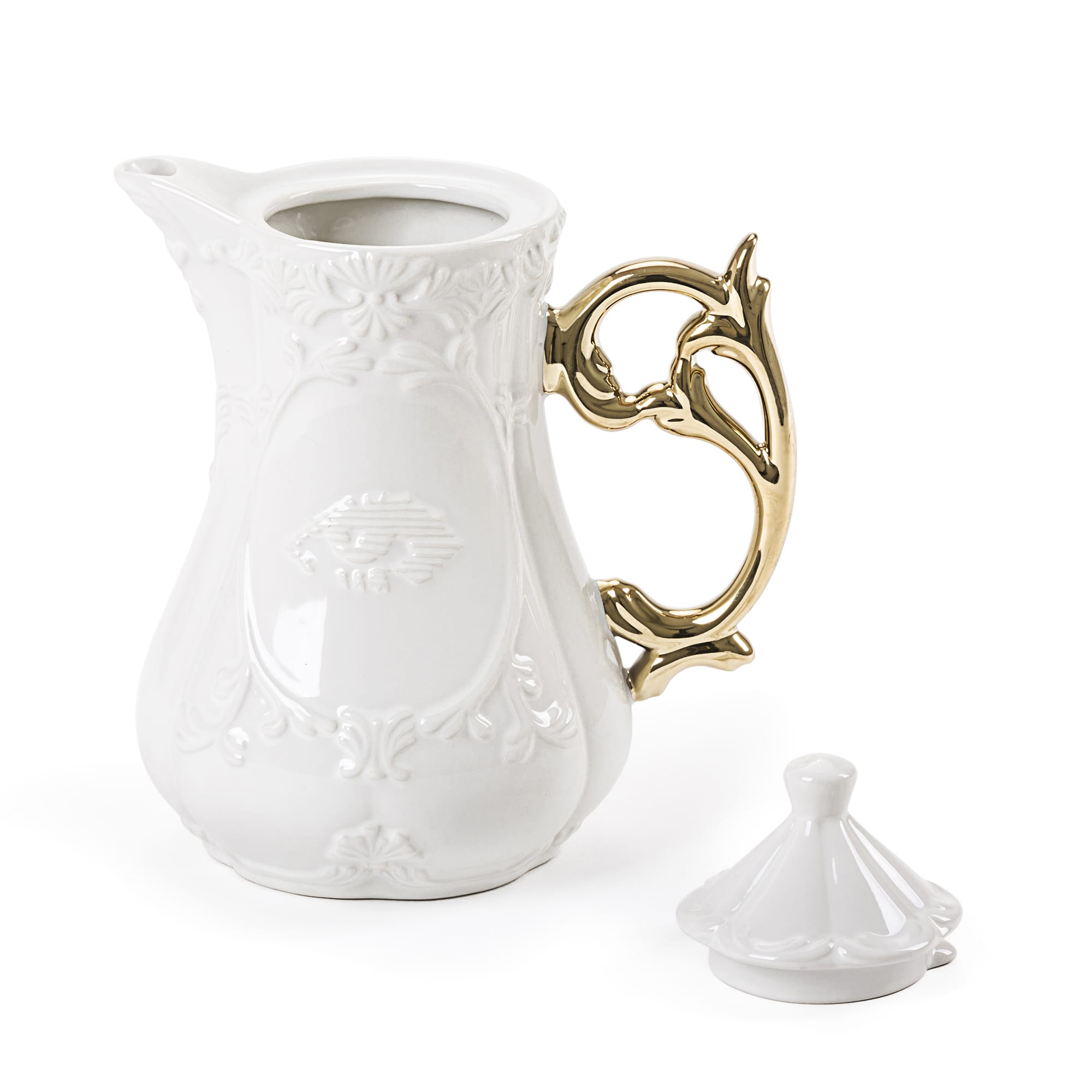 I-Wares Gold I-Teapot detail image - Resin Society