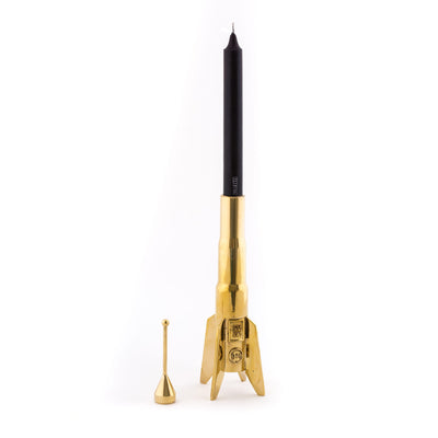 Cosmic Diner Lunar Hard Rocket h. 24/35.5 detail image - Resin Society