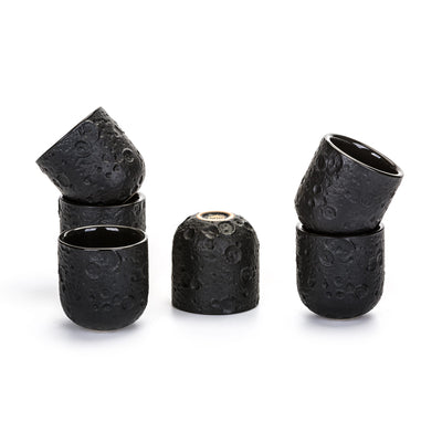 Cosmic Diner Lunar Coffee cups set of 6 by DEKOR - Resin Society