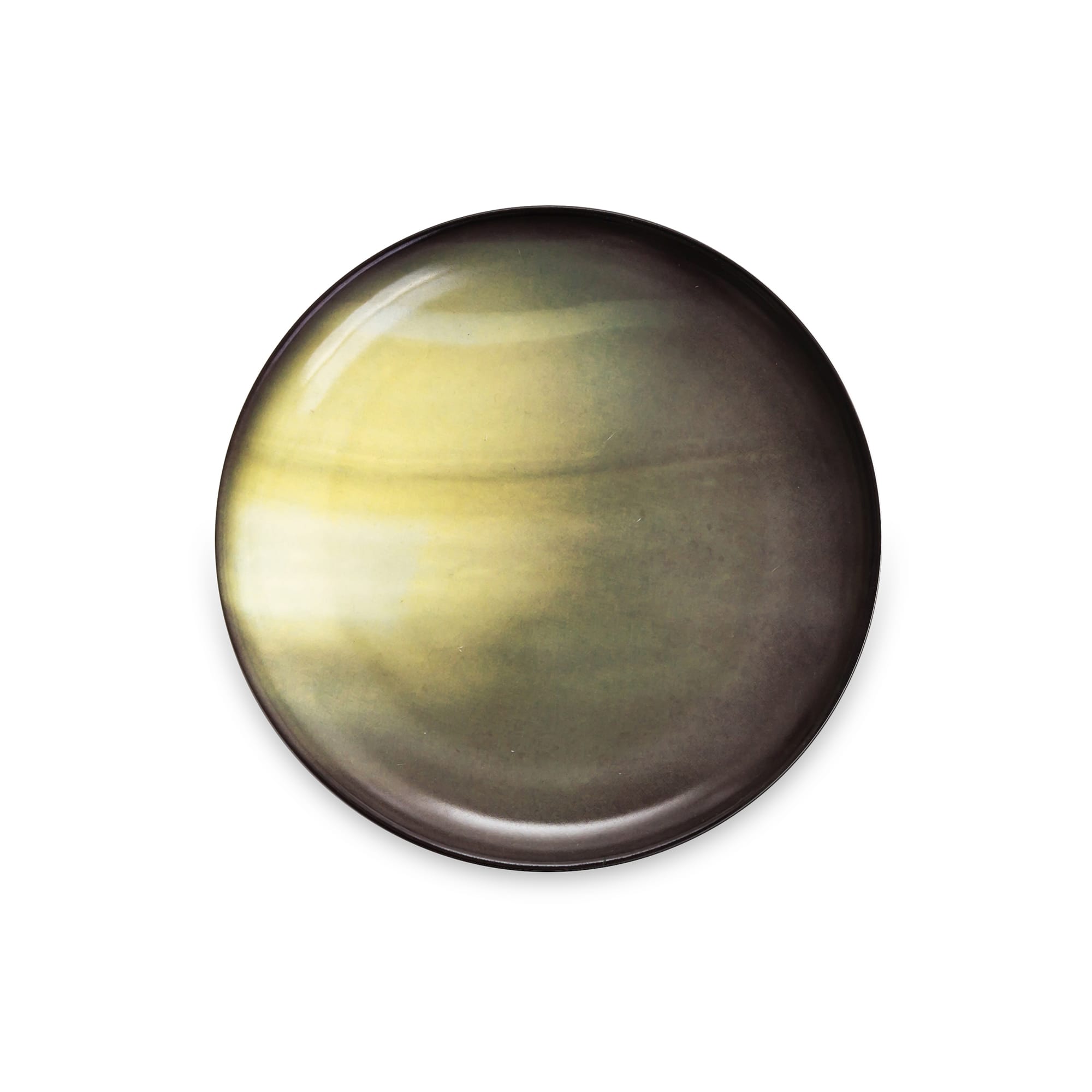 Cosmic Diner Saturn Fruit/Dessert Plate by DEKOR - Resin Society