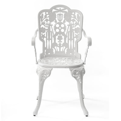 Industry Collection ALUMINIUM ARMCHAIR - WHITE by DEKOR - Resin Society