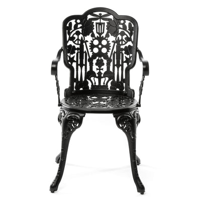 Industry Collection ALUMINIUM ARMCHAIR - BLACK by DEKOR - Resin Society