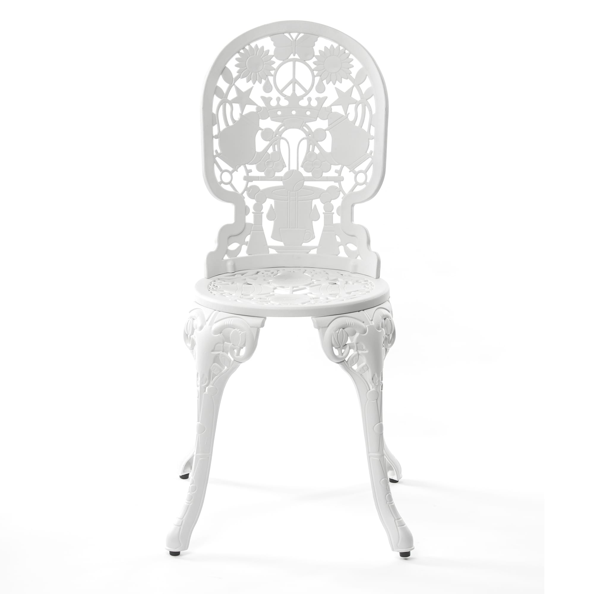 Industry Collection ALUMINIUM CHAIR - WHITE by DEKOR - Resin Society