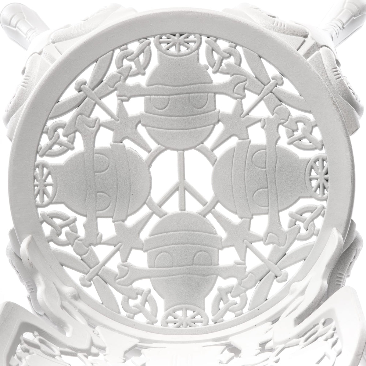 Industry Collection ALUMINIUM CHAIR - WHITE detail image - Resin Society