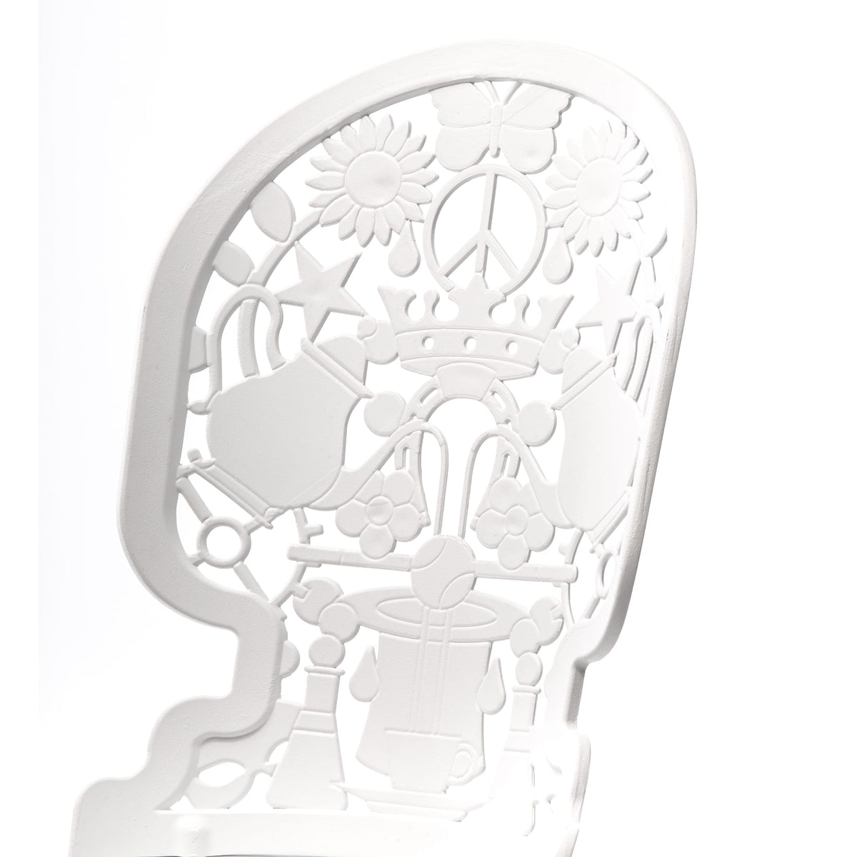 Industry Collection ALUMINIUM CHAIR - WHITE detail image - Resin Society