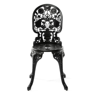 Industry Collection ALUMINIUM CHAIR - BLACK by DEKOR - Resin Society