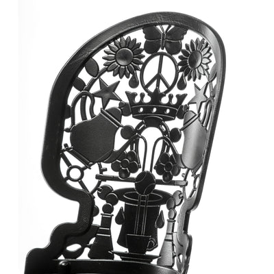Industry Collection ALUMINIUM CHAIR - BLACK detail image - Resin Society