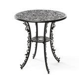 Industry Collection ALUMINIUM TABLE - BLACK by DEKOR - main product image for Resin Society