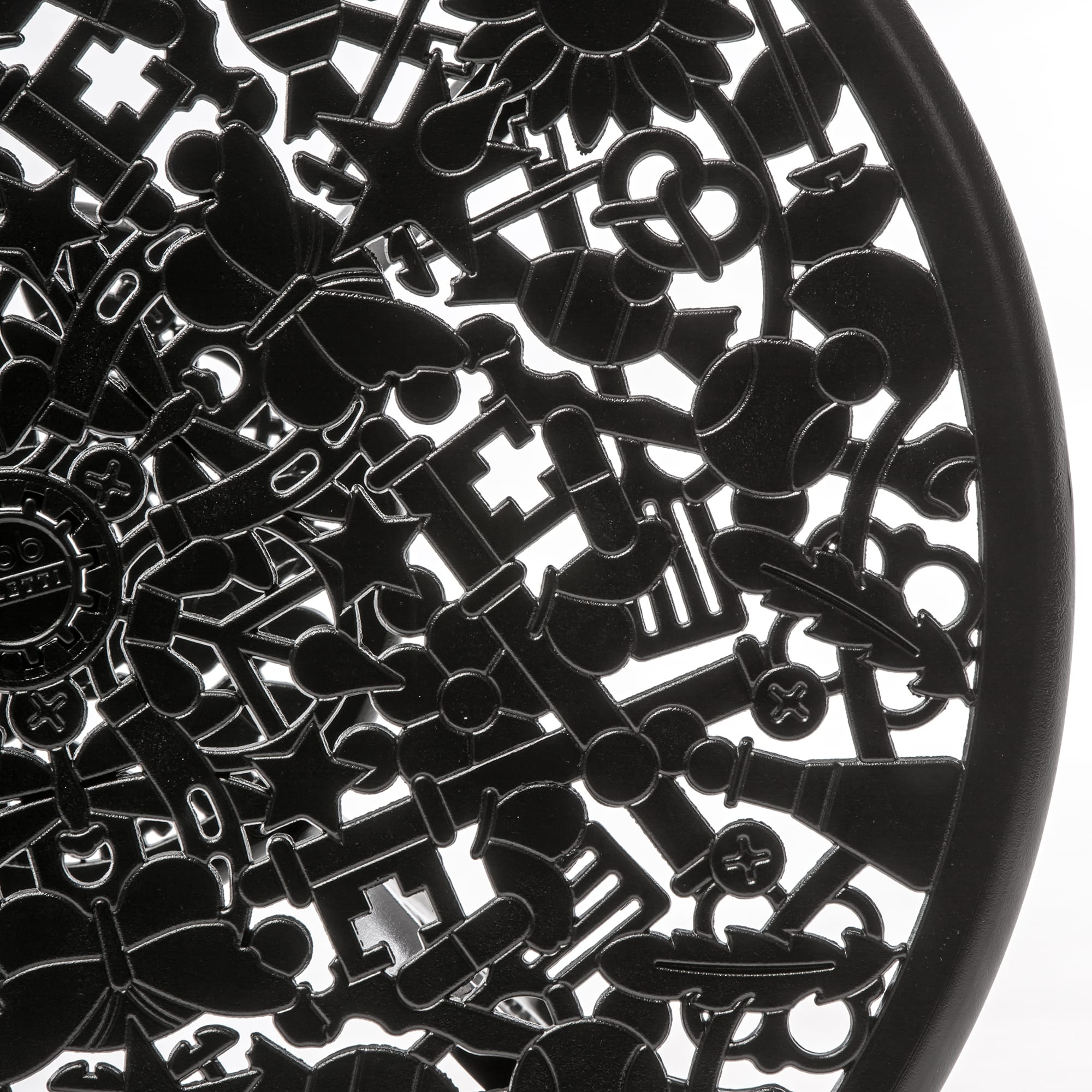 Industry Collection ALUMINIUM TABLE - BLACK detail image - Resin Society