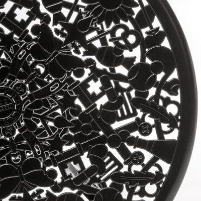 Industry Collection ALUMINIUM TABLE - BLACK detail image - Resin Society