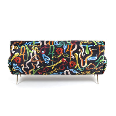 Sofa Three Seater Snakes by DEKOR - product image 3 for Resin Society