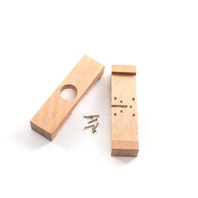 Linea Wooden Stand detail image - Resin Society