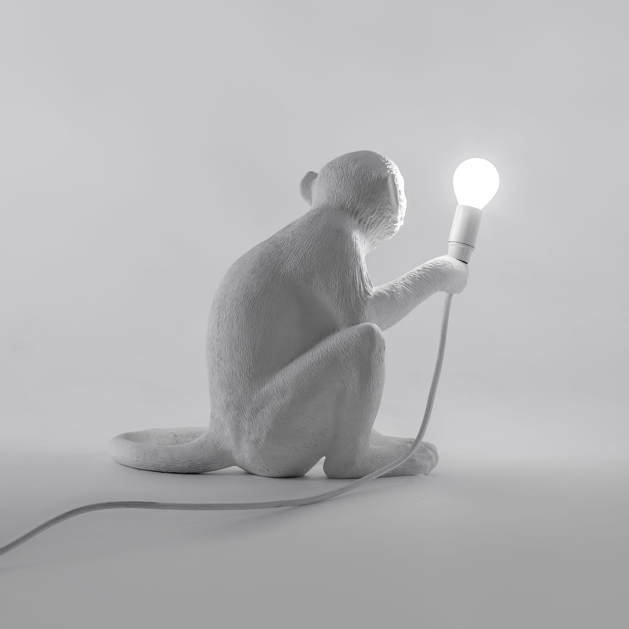 The Monkey Lamp Sitting Version by DEKOR - product image 4 for Resin Society