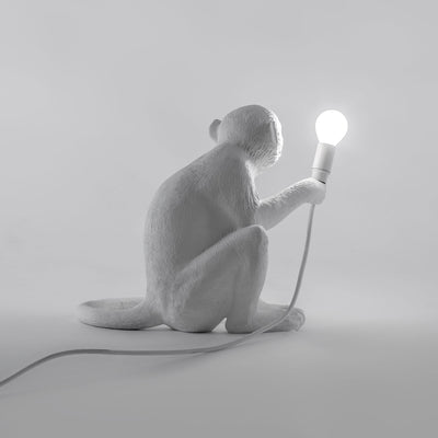 The Monkey Lamp Sitting Version by DEKOR - product image 4 for Resin Society