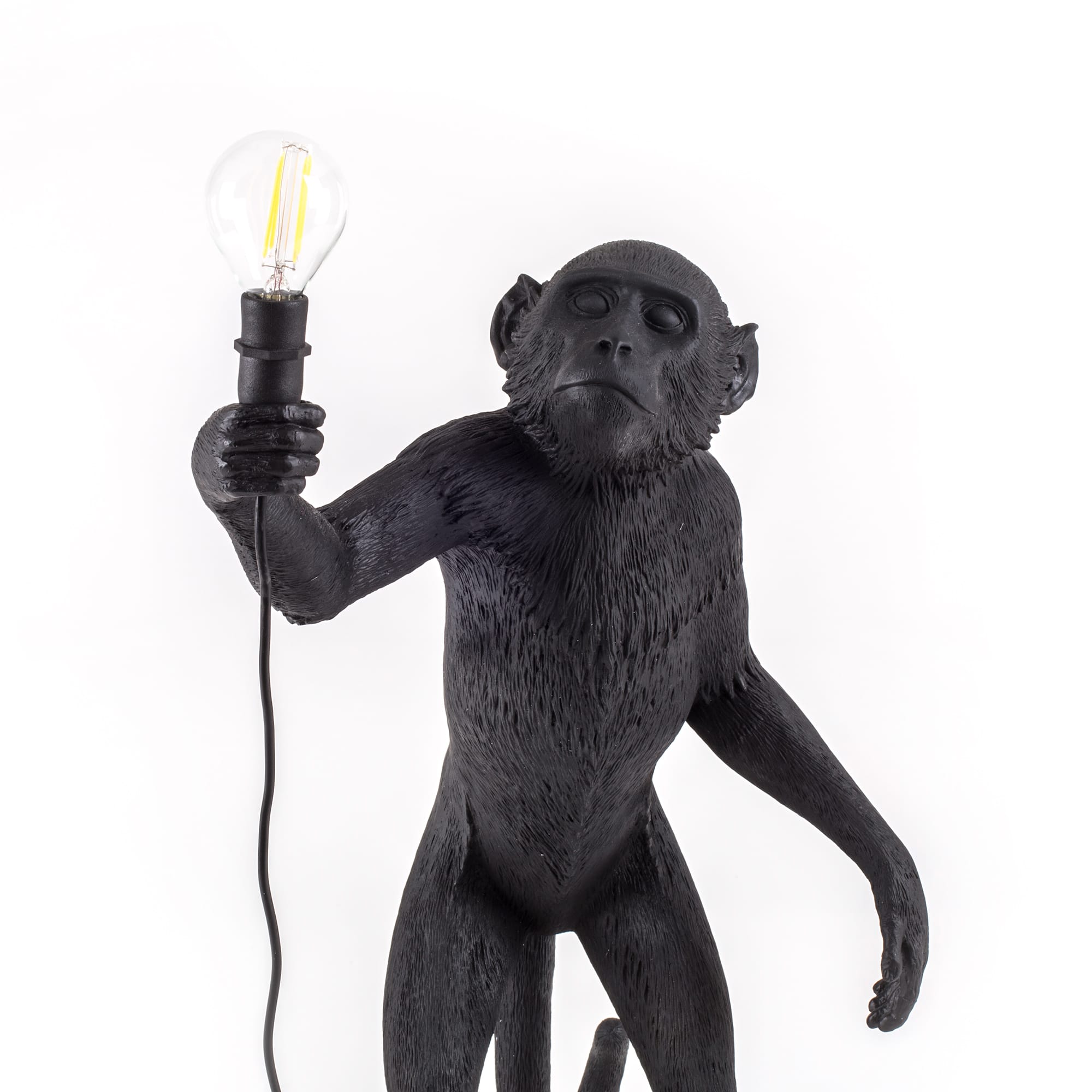 The Monkey Lamp Black Standing Version by DEKOR - product image 3 for Resin Society