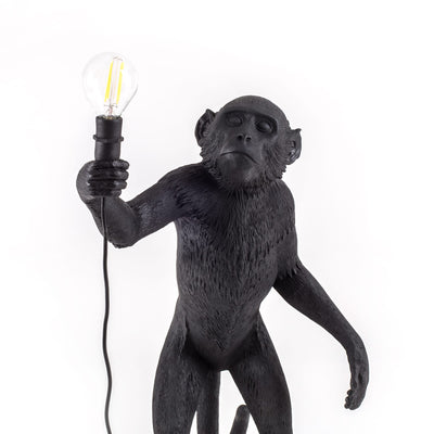 The Monkey Lamp Black Standing Version by DEKOR - product image 3 for Resin Society