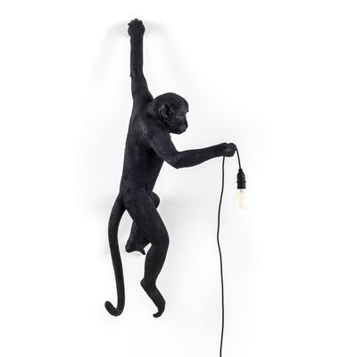 The Monkey Lamp Black Hanging Version Left by DEKOR - main product image for Resin Society