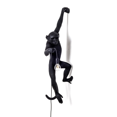 The Monkey Lamp Black Hanging Version Left by DEKOR - product image 5 for Resin Society