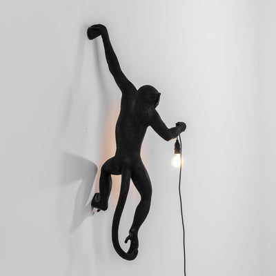 The Monkey Lamp Black Hanging Version Left by DEKOR - product image 4 for Resin Society