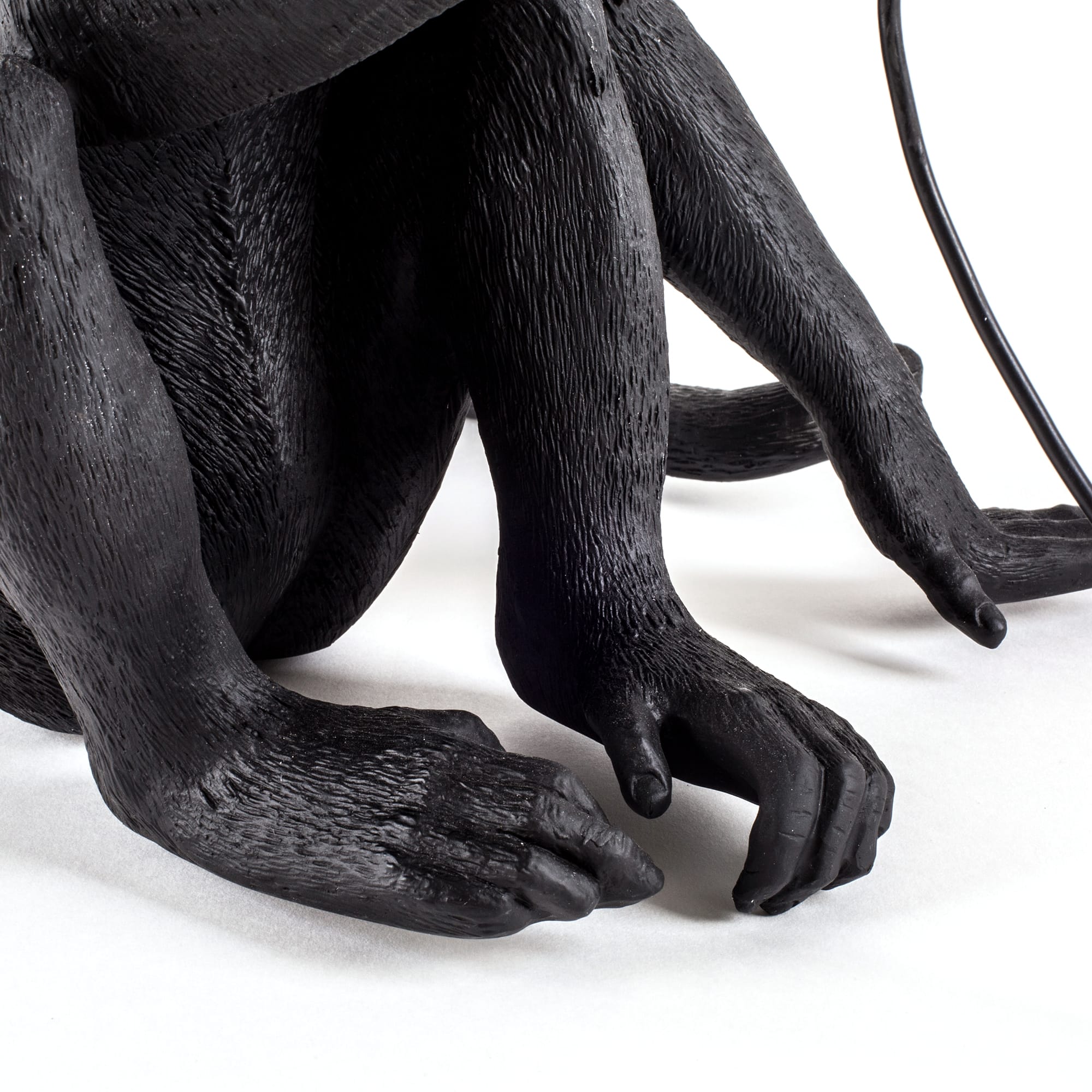 The Monkey Lamp Black Sitting Version by DEKOR - product image 4 for Resin Society
