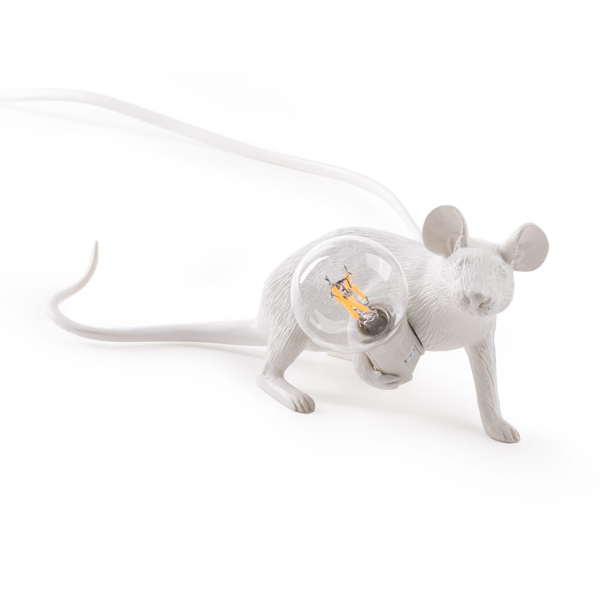 Mouse Lamp Lyie Down by DEKOR - Resin Society