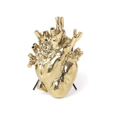 Love in Bloom Gold Vase detail image - Resin Society
