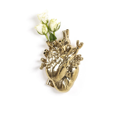 Love in Bloom Gold Vase detail image - Resin Society