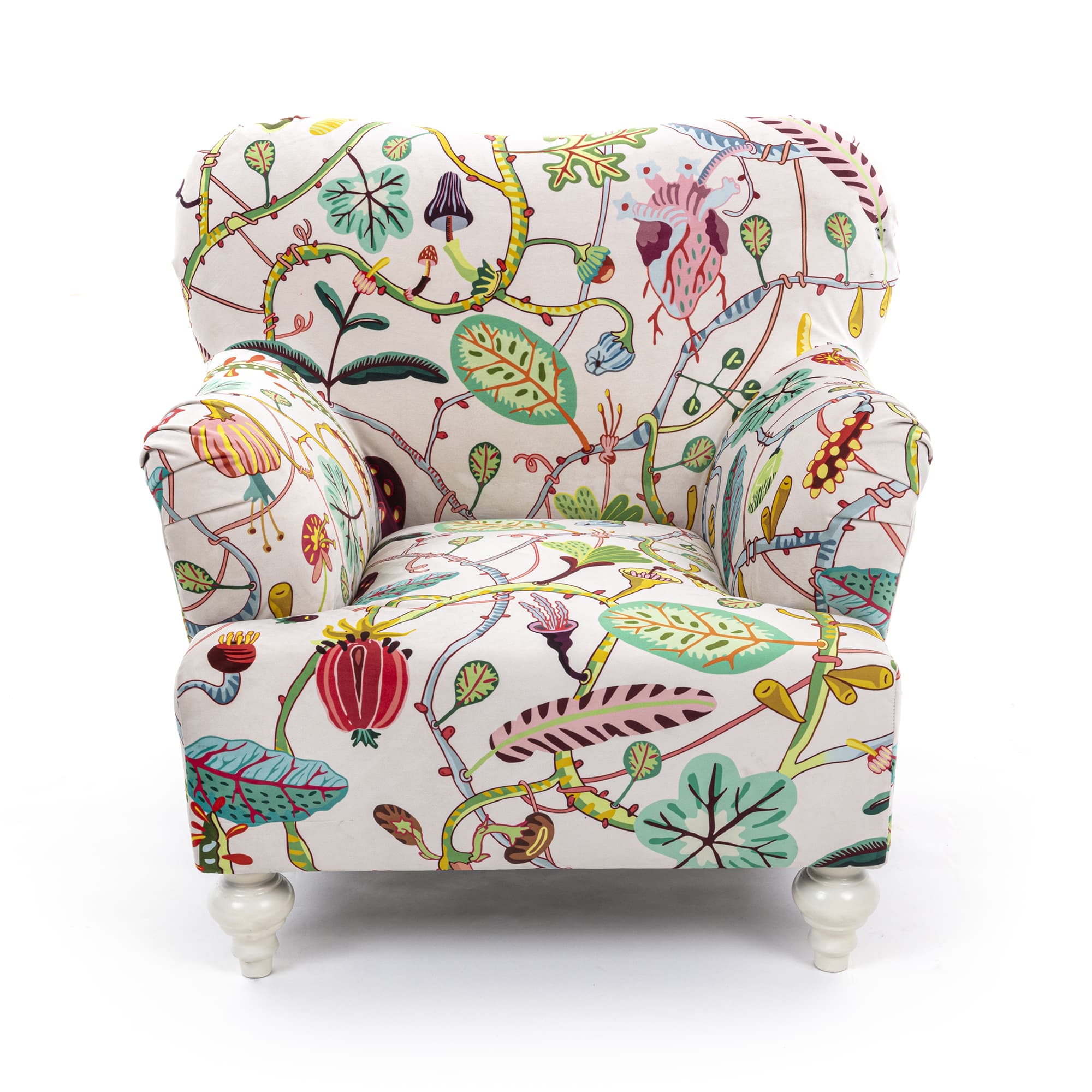 Botanical Diva Armchair White by DEKOR - Resin Society