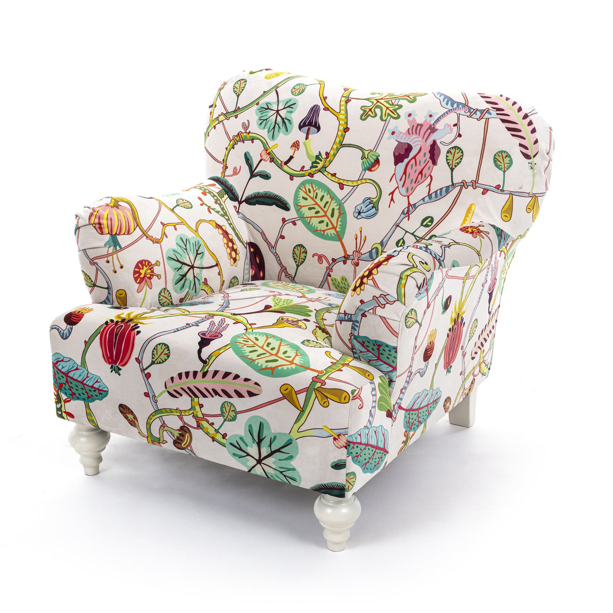 Botanical Diva Armchair White by DEKOR - product image 2 for Resin Society