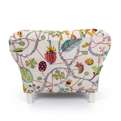 Botanical Diva Armchair White detail image - Resin Society