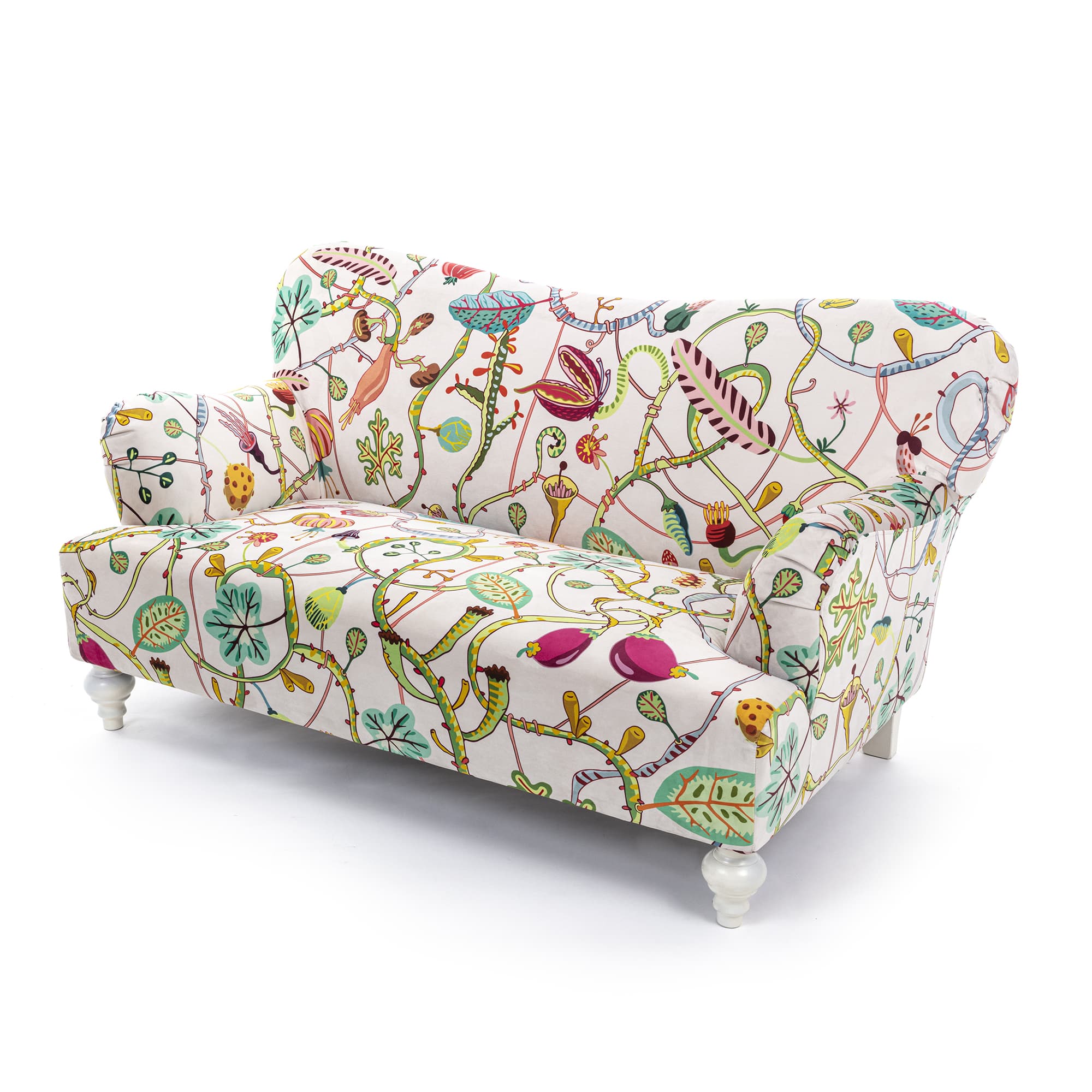 Botanical Diva Sofa White detail image - Resin Society