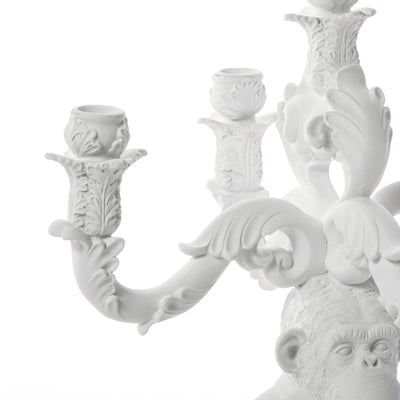 Burlesque Chimp White detail image - Resin Society