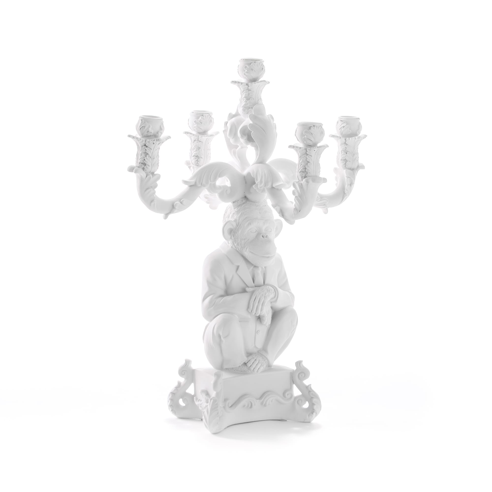 Burlesque Chimp White by DEKOR - Resin Society