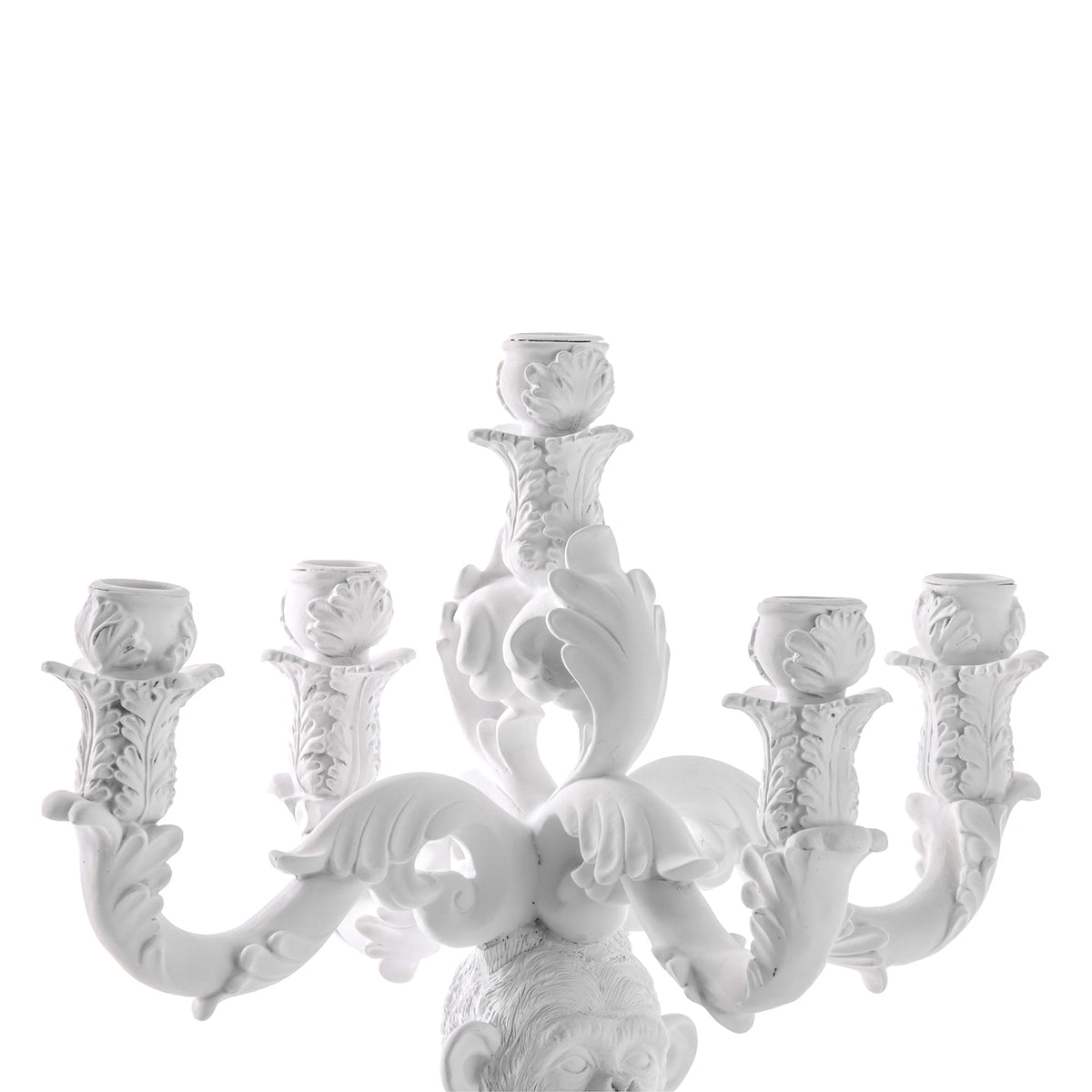 Burlesque Chimp White detail image - Resin Society