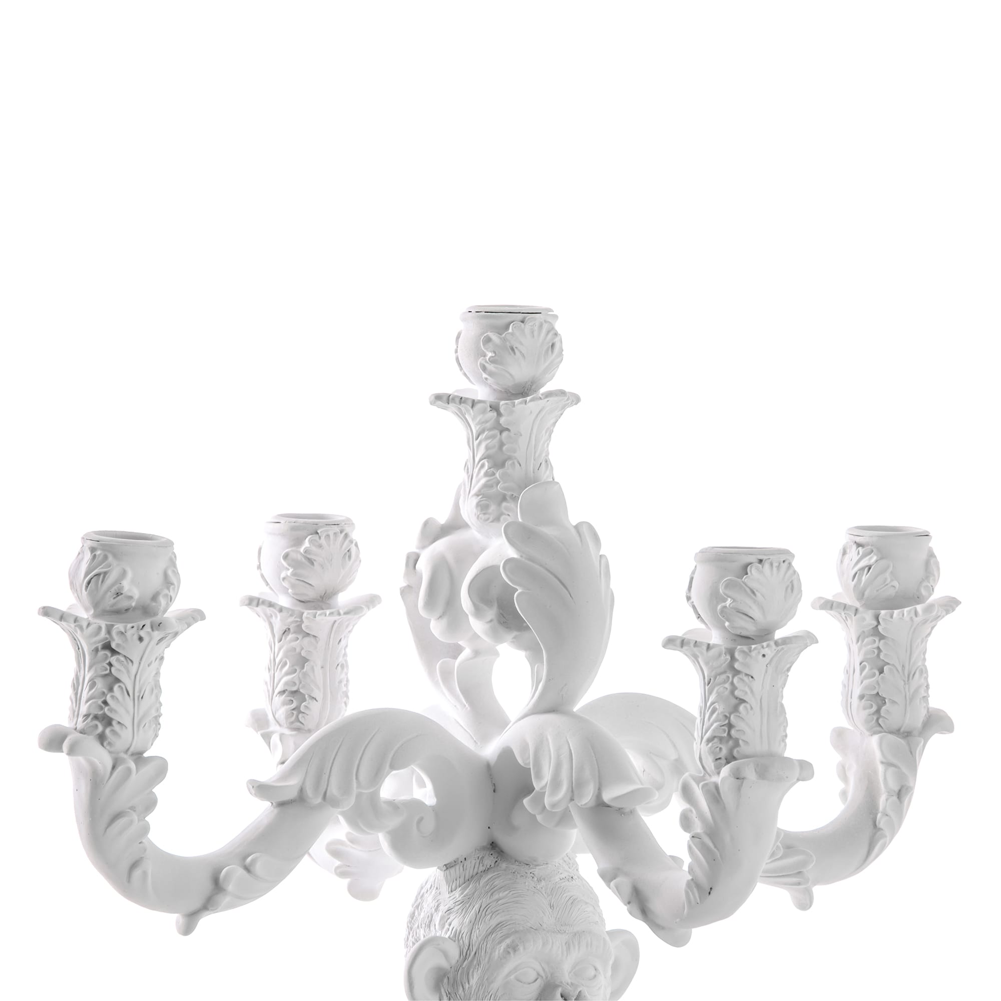 Burlesque Chimp White detail image - Resin Society