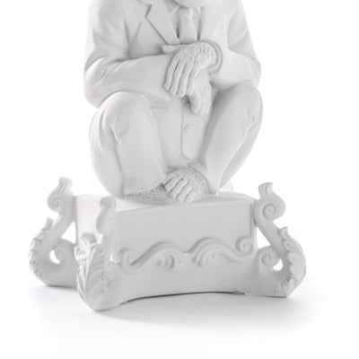 Burlesque Chimp White detail image - Resin Society