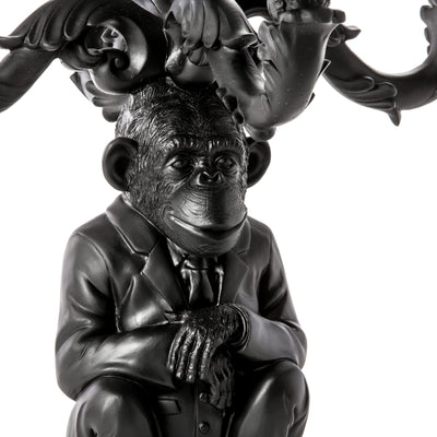 Burlesque Chimp Black detail image - Resin Society