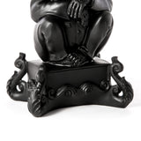Burlesque Chimp Black detail image - Resin Society