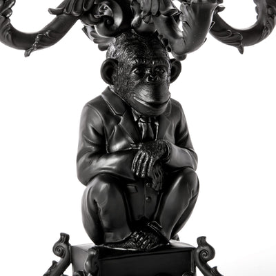 Burlesque Chimp Black detail image - Resin Society