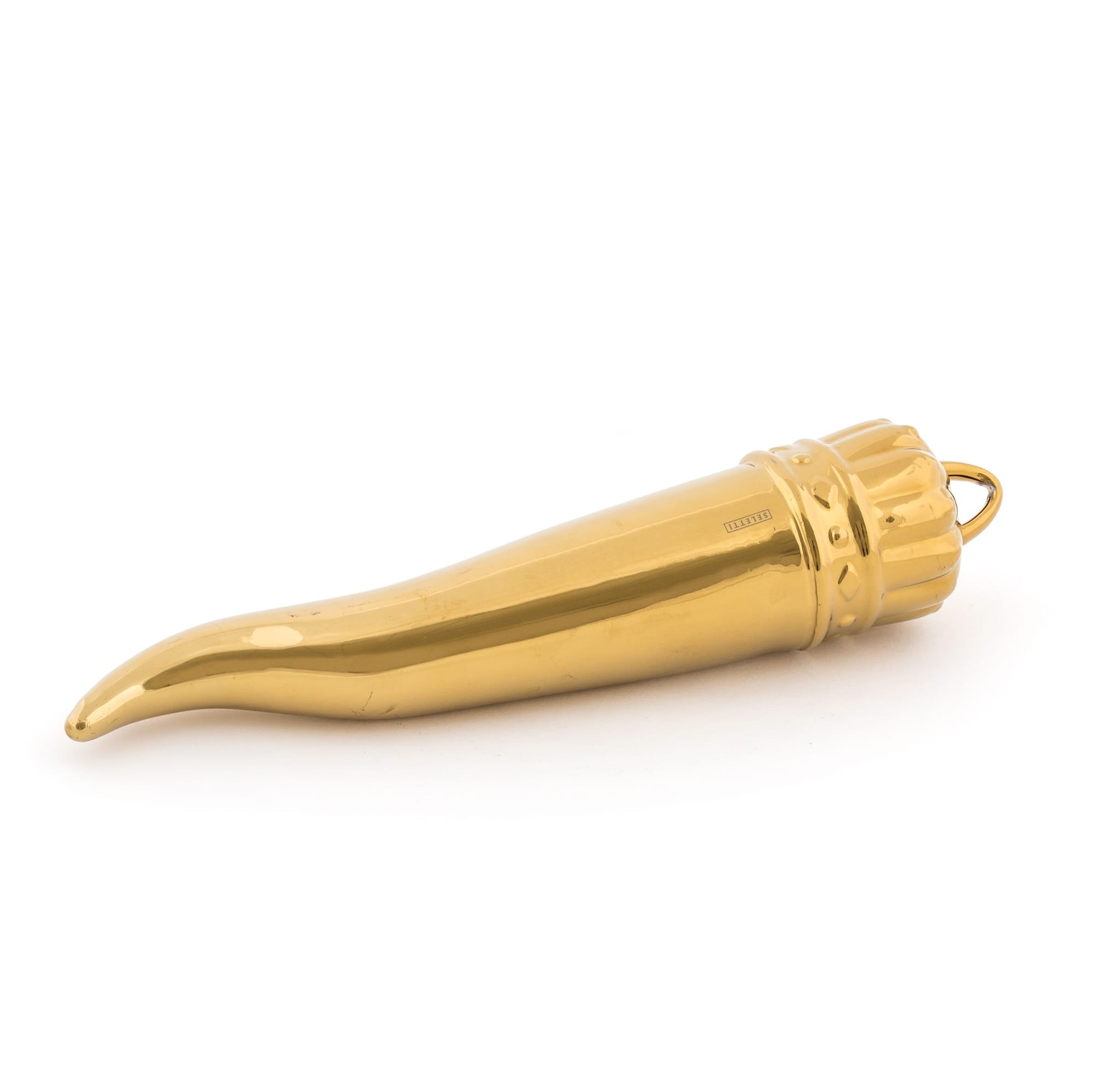 Memorabilia Gold My Lucky Horn detail image - Resin Society