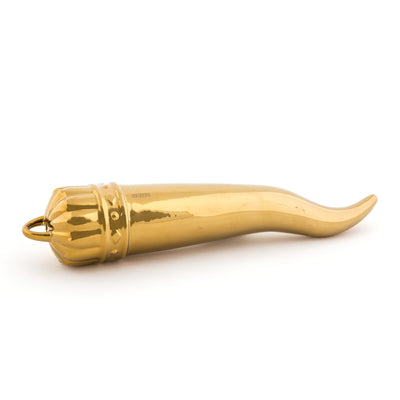 Memorabilia Gold My Lucky Horn by DEKOR - Resin Society