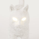 Jobby The Cat White detail image - Resin Society