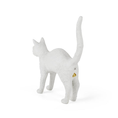 Jobby The Cat White detail image - Resin Society