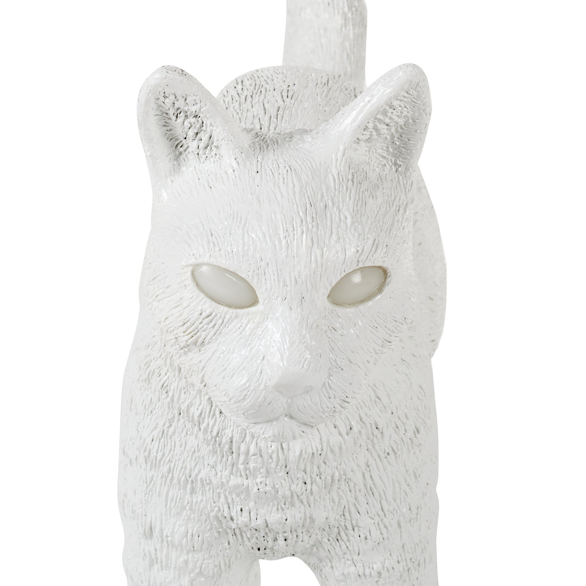 Jobby The Cat White detail image - Resin Society