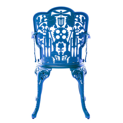 Industry Collection ALUMINIUM ARMCHAIR - SKY BLUE detail image - Resin Society