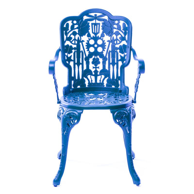 Industry Collection ALUMINIUM ARMCHAIR - SKY BLUE by DEKOR - Resin Society
