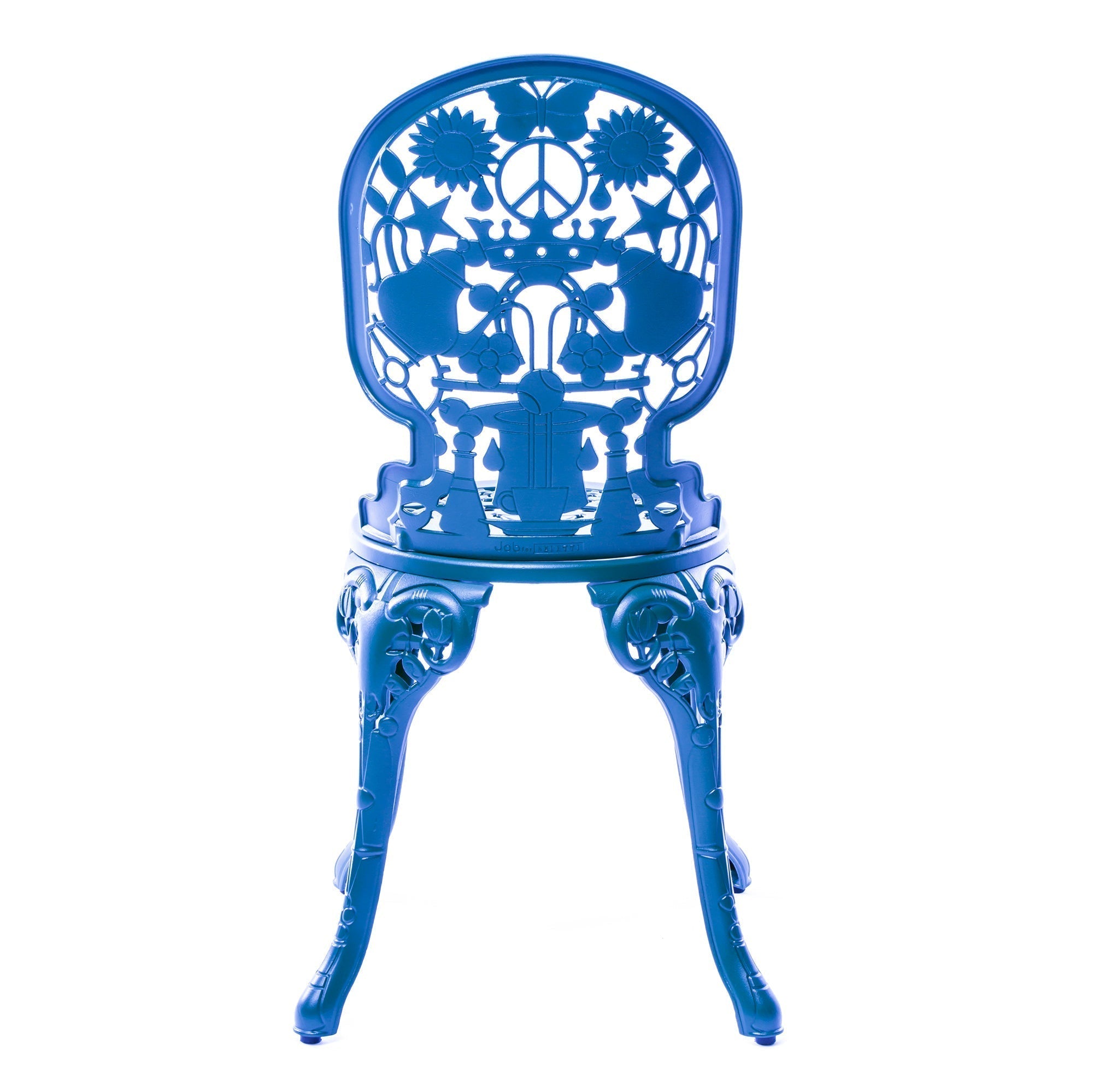 Industry Collection ALUMINIUM CHAIR - SKY BLUE detail image - Resin Society
