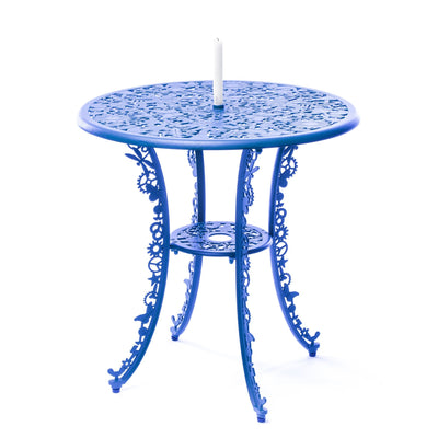 Industry Collection ALUMINIUM TABLE - SKY BLUE detail image - Resin Society