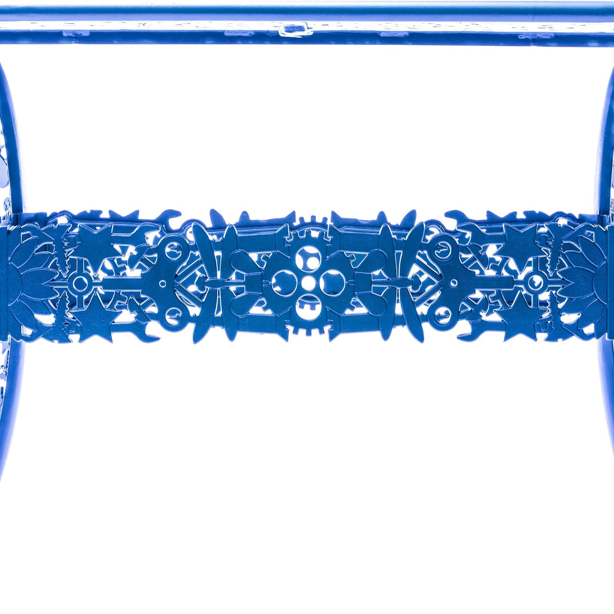 Industry Collection ALUMINIUM OVAL TABLE - SKY BLUE by DEKOR - product image 2 for Resin Society