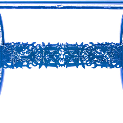 Industry Collection ALUMINIUM OVAL TABLE - SKY BLUE detail image - Resin Society